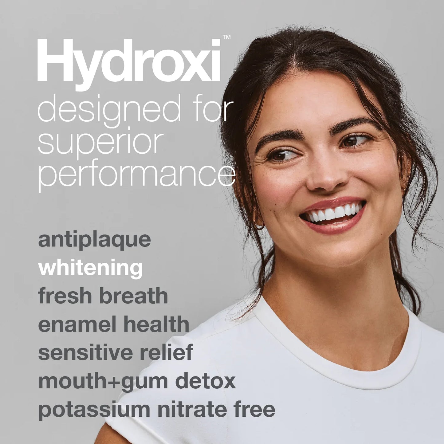 Davids Hydroxi™ sensitive + whitening toothpaste w/nano hydroxyapatite, peppermint, 4oz - 6pk
