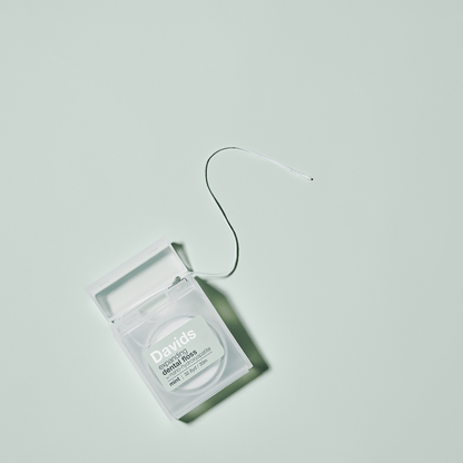 Davids Hydroxi™ expanding dental floss, dispenser + refill - 6pk
