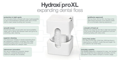 Davids Hydroxi™ proXL expanding dental floss