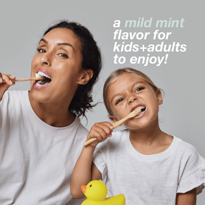 Davids Hydroxi™ whitening + enamel health toothpaste w/nano hydroxyapatite, kids+adults, mild mint, 4oz - 6pk